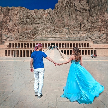 مغامرة شهر العسل في النيل بمصر