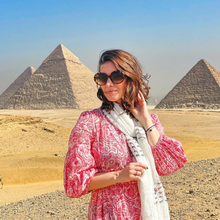 رحلة نيلية ذهابًا وإيابًا والأهرامات